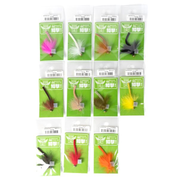 フェザーアンドフライ | Feather & Fly - フェザージグ「ワサワサミミズ」