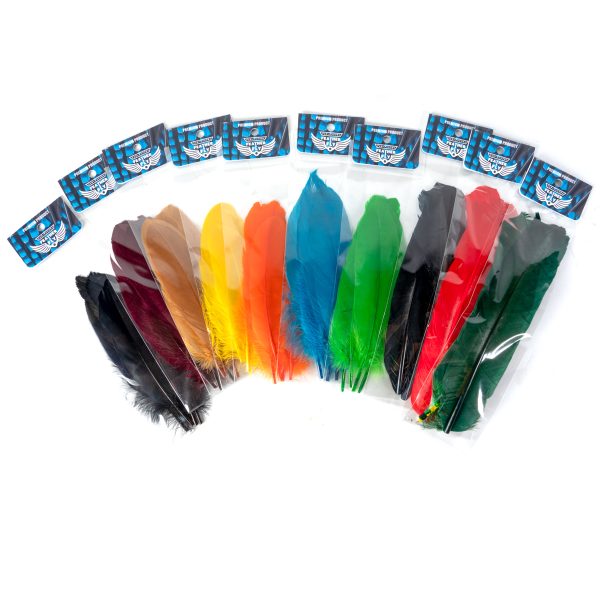 _DSC6891-Edit フェザーアンドフライ | Feather & Fly - グースショルダー クイル 1ペア