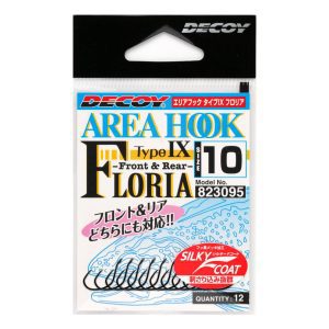ah-9_01pkg デコイ | Decoy - AH-9 FLORIA バーブレス フロント&リアフック